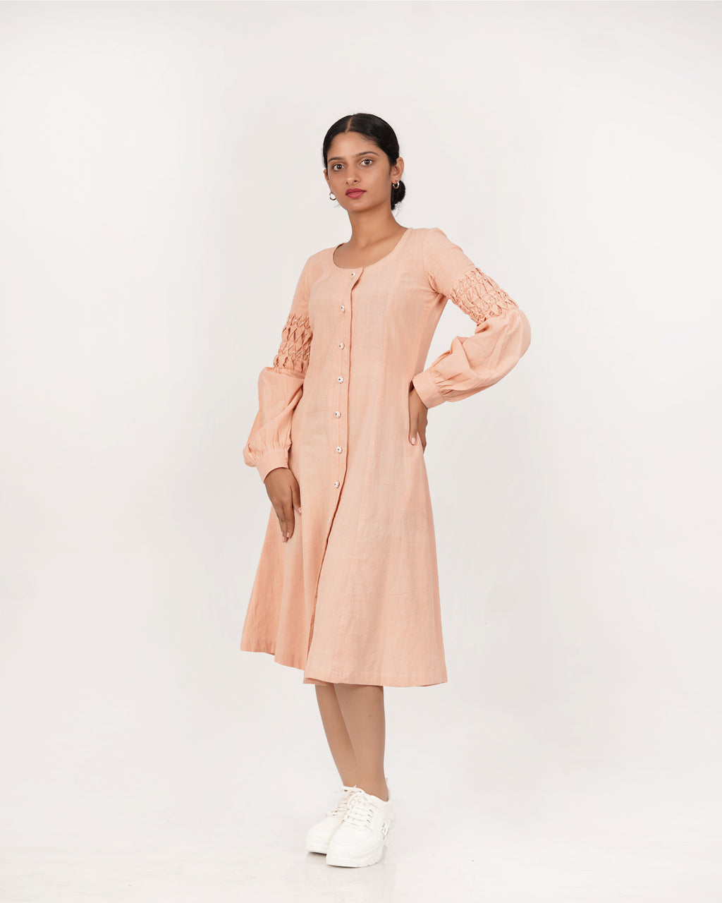 Peach Belle Dress