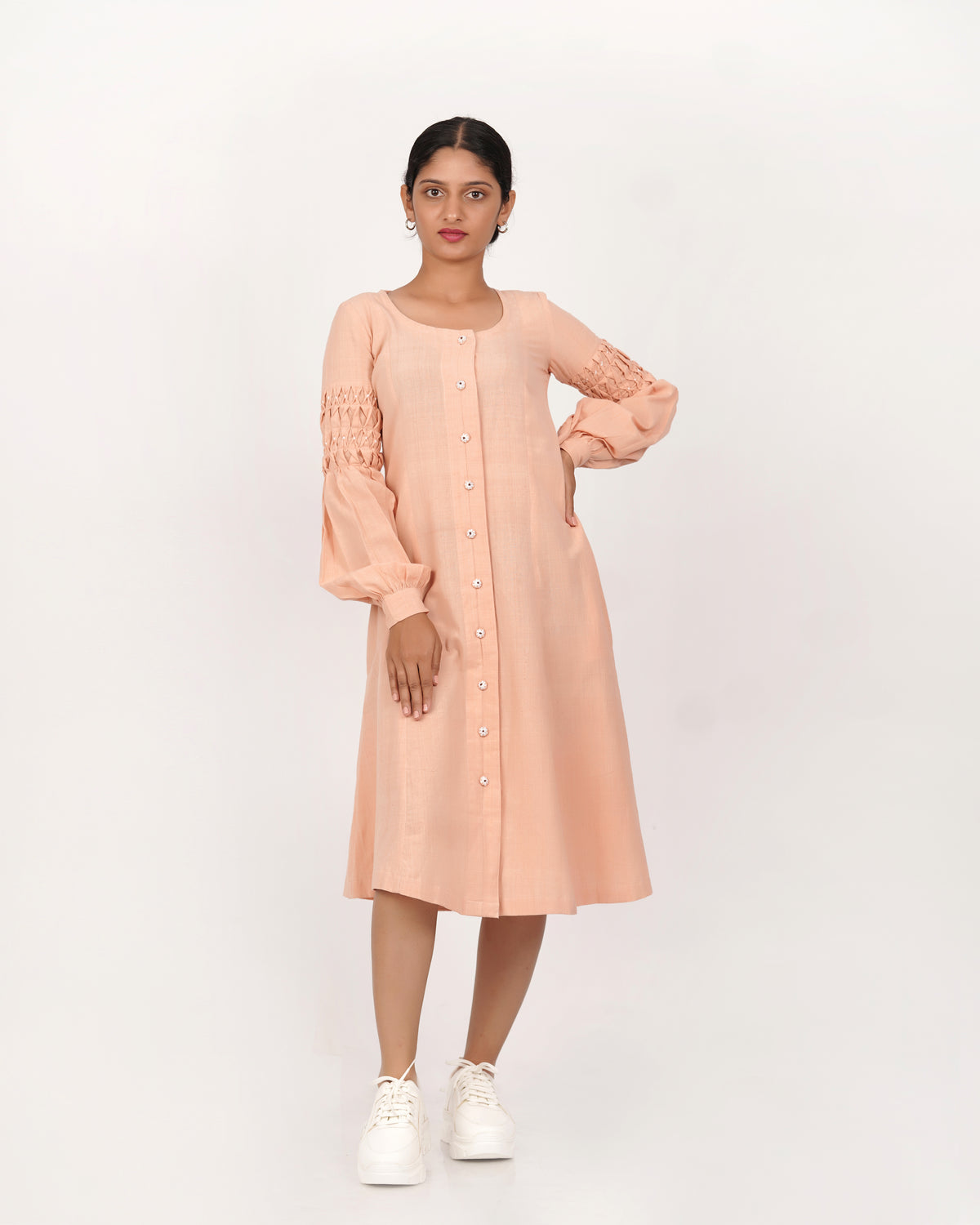 Peach Belle Dress