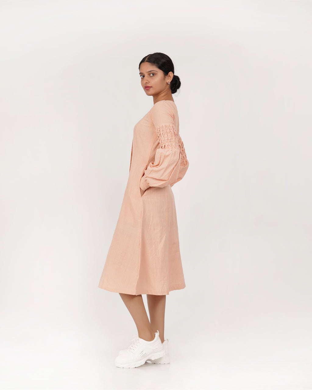 Peach Belle Dress