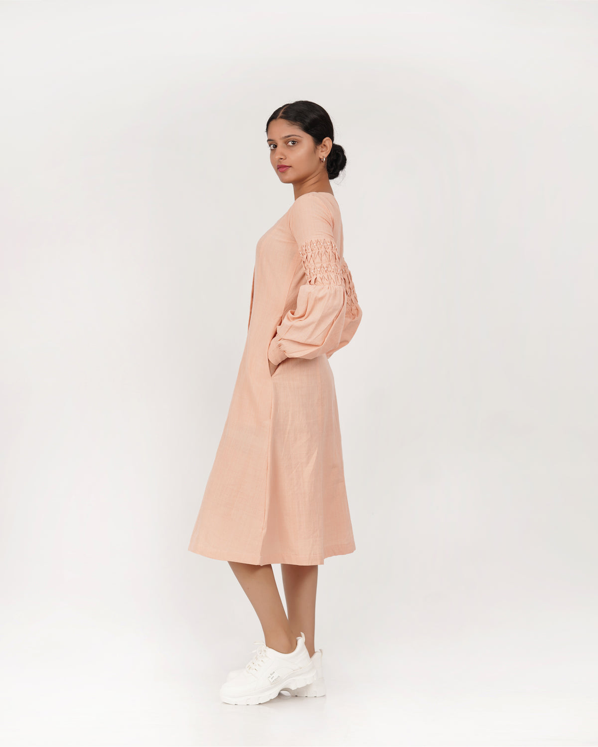 Peach Belle Dress
