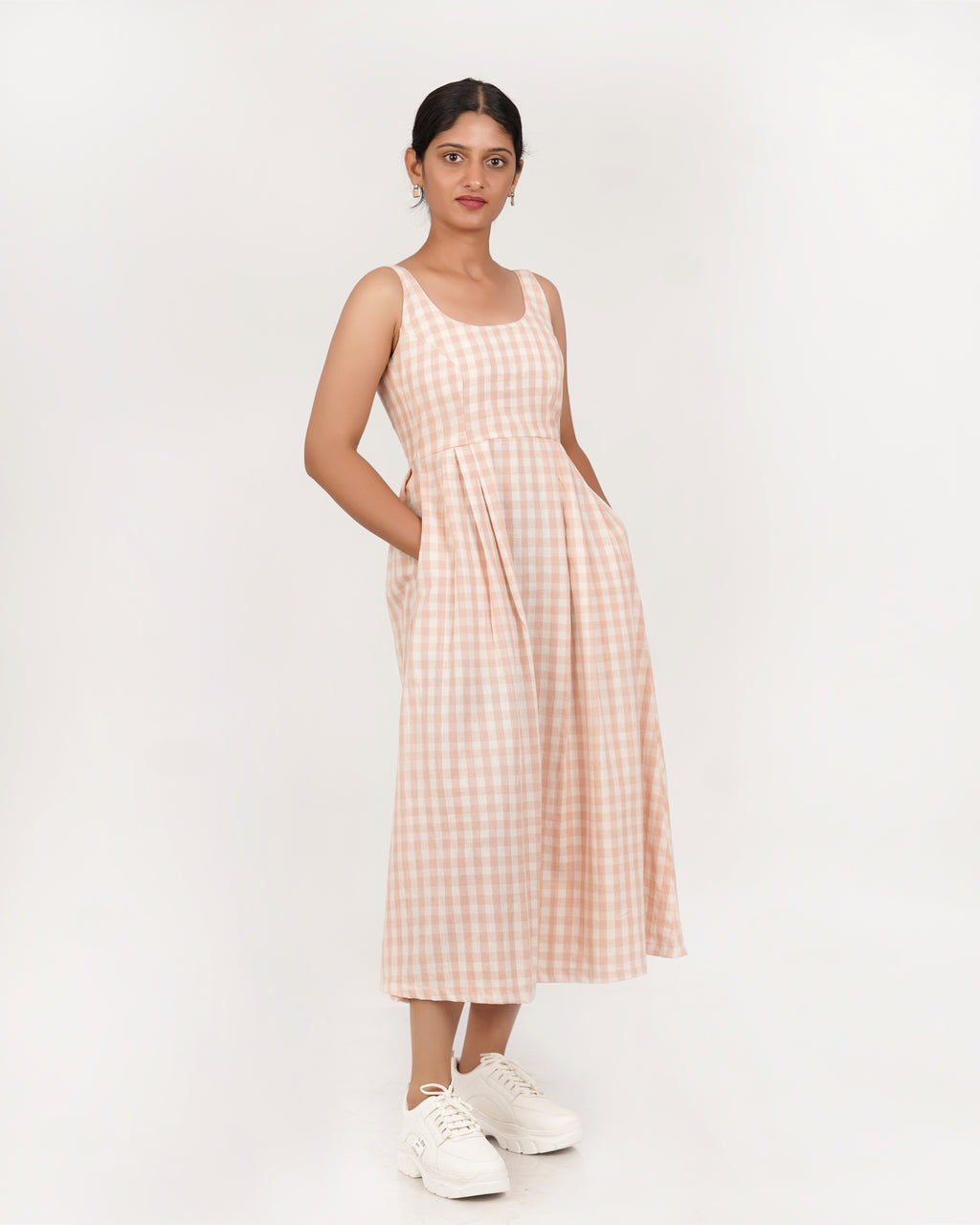 Shoreline Gingham Dress
