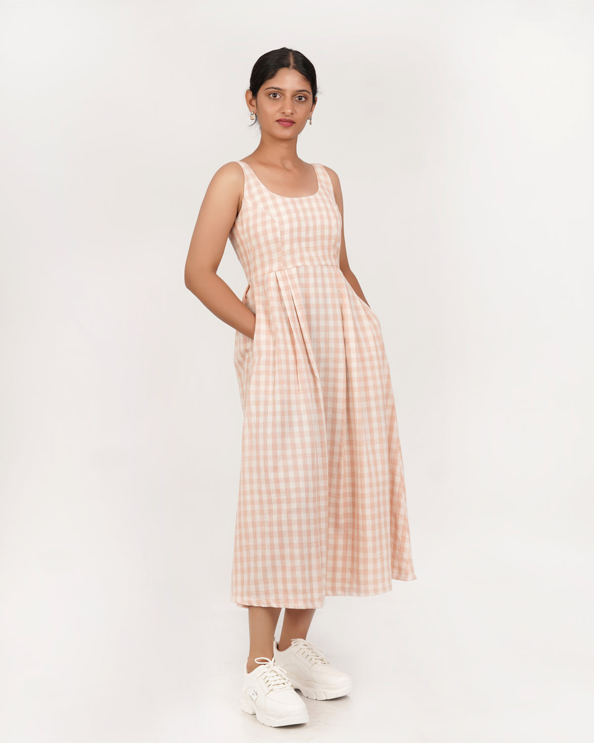 Shoreline Gingham Dress