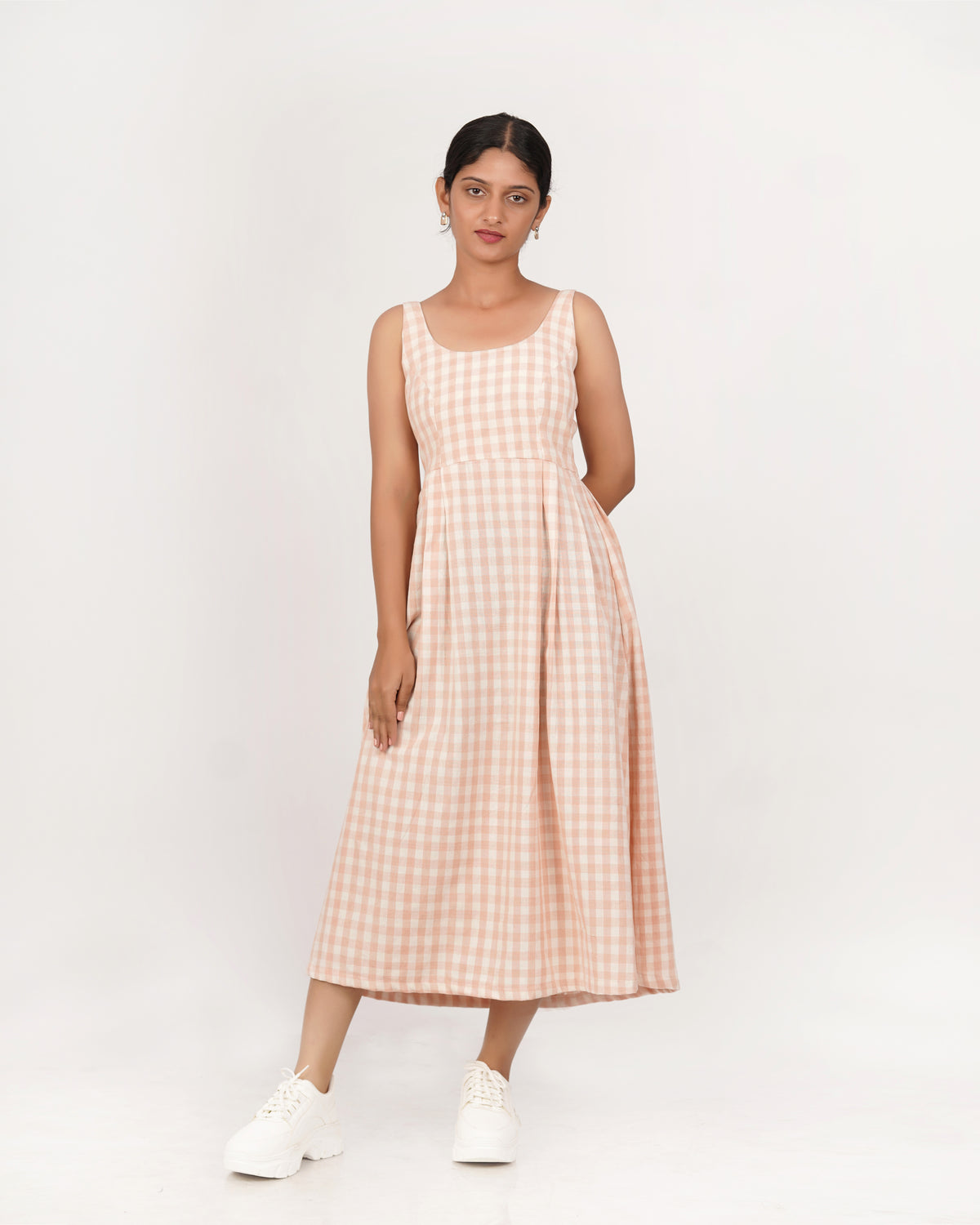 Shoreline Gingham Dress