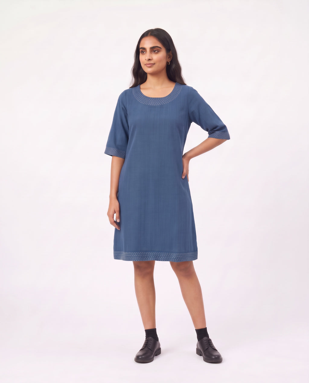 River Blue Dress
