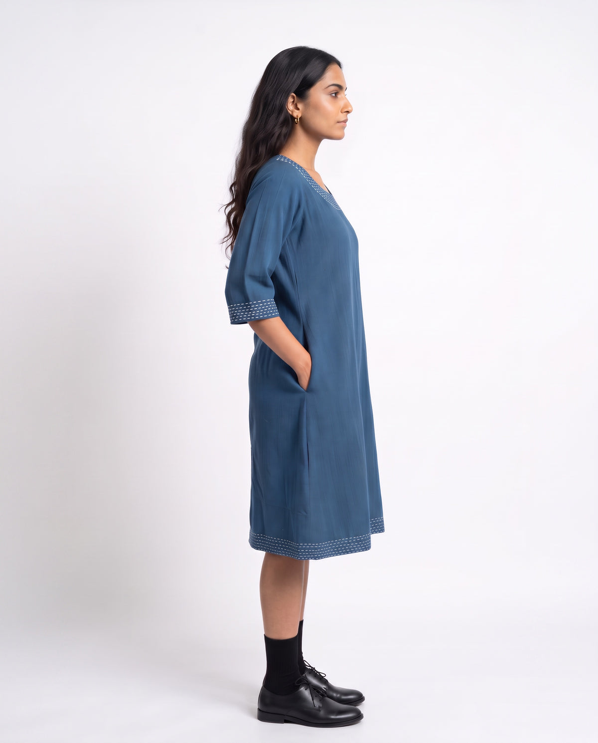 River Blue Dress